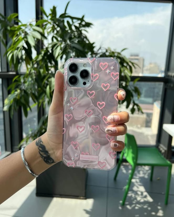 Heart Gradient Holographic Premium Case