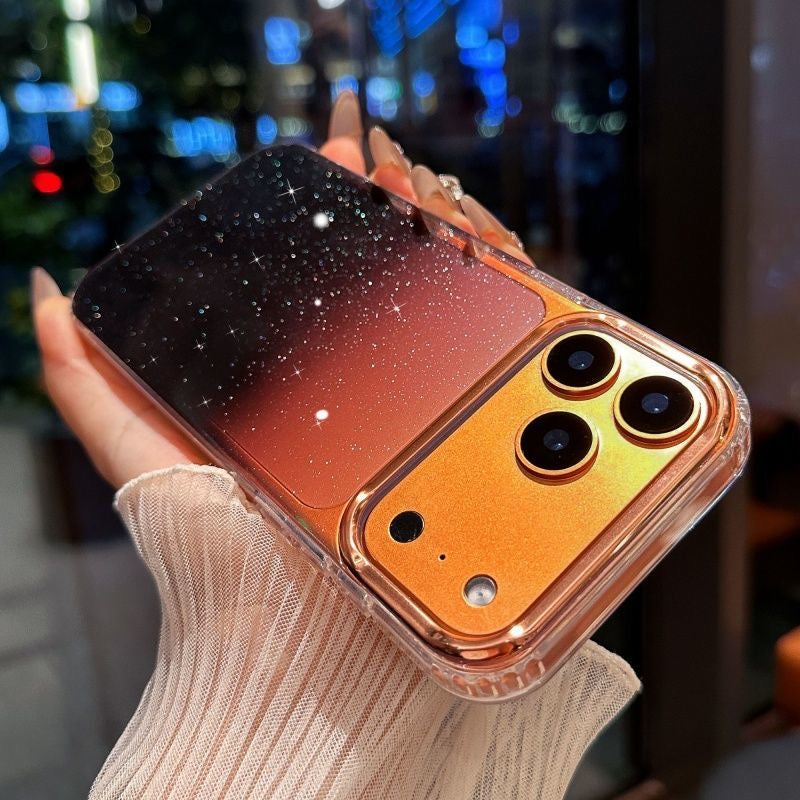 ✨ Gradient Galaxy Sparkle Case for iPhone 17 Series ✨