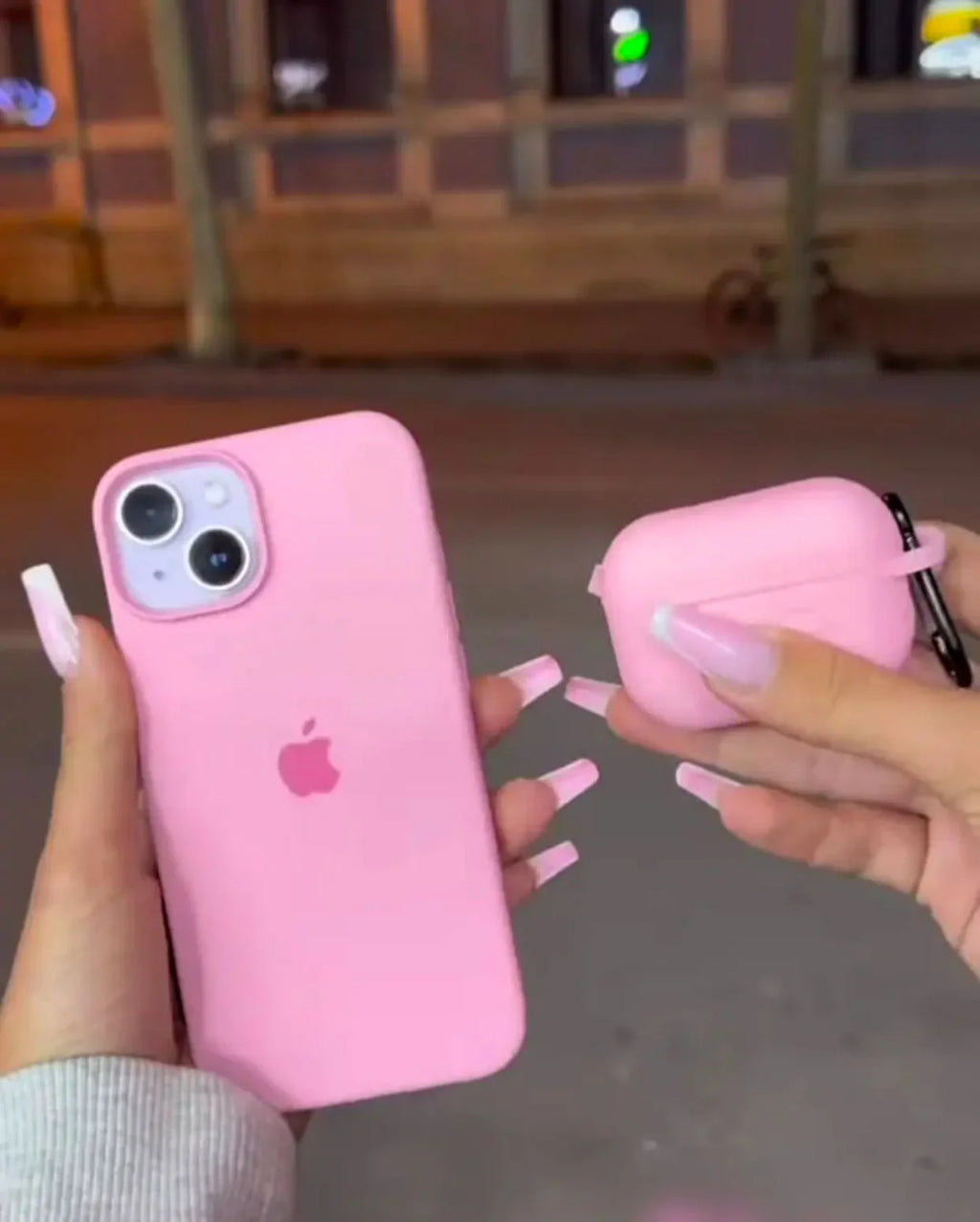 iPhone Premium Quality Silicone Case (Baby Pink Color)