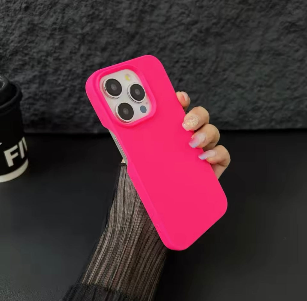 Summer Neon Silicone Soft Case for iPhone Flat 70% OFF TODAY