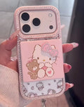 Luxury Diamond Vanity Hello Kitty Bow Case