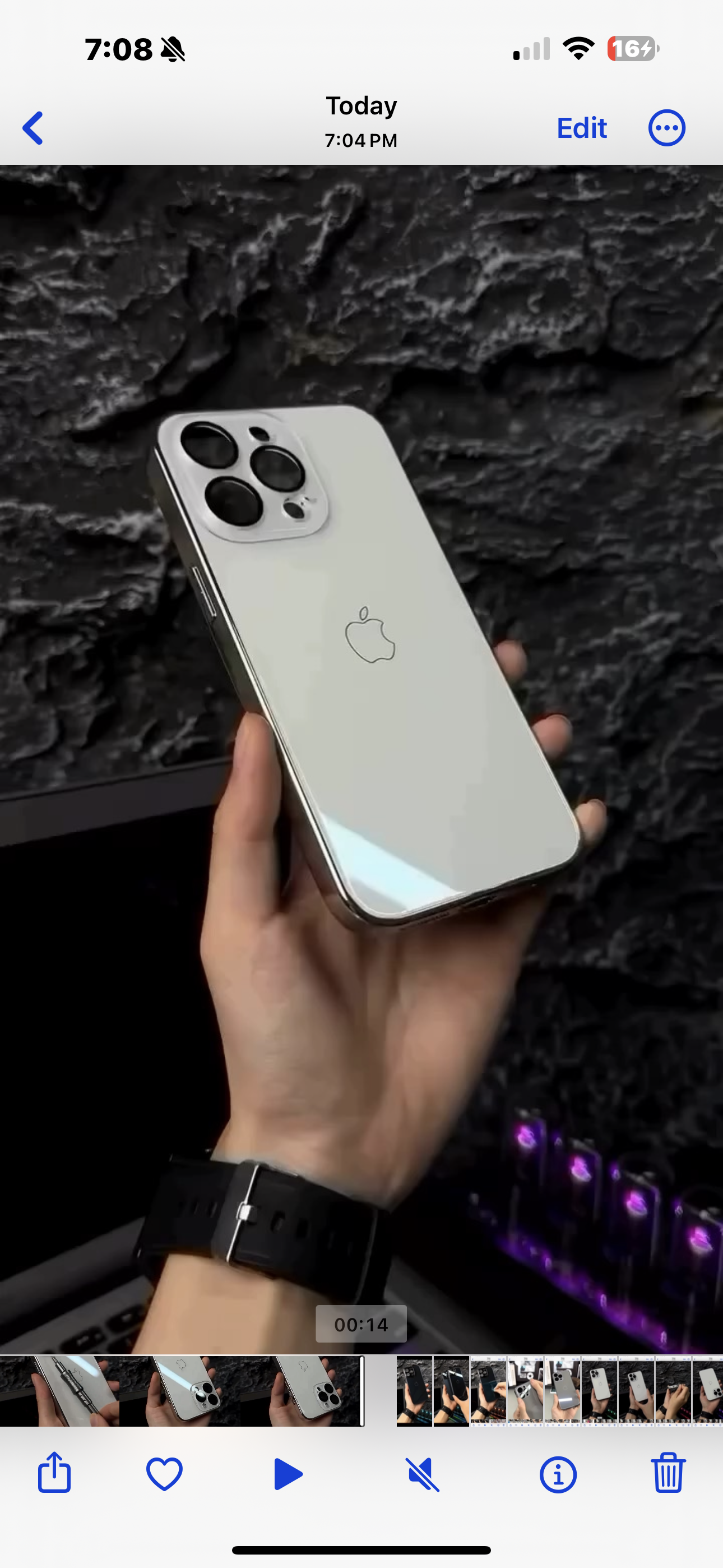 Best Seller Luxury Glass logo Case With Lens ( 70% OFF Today)