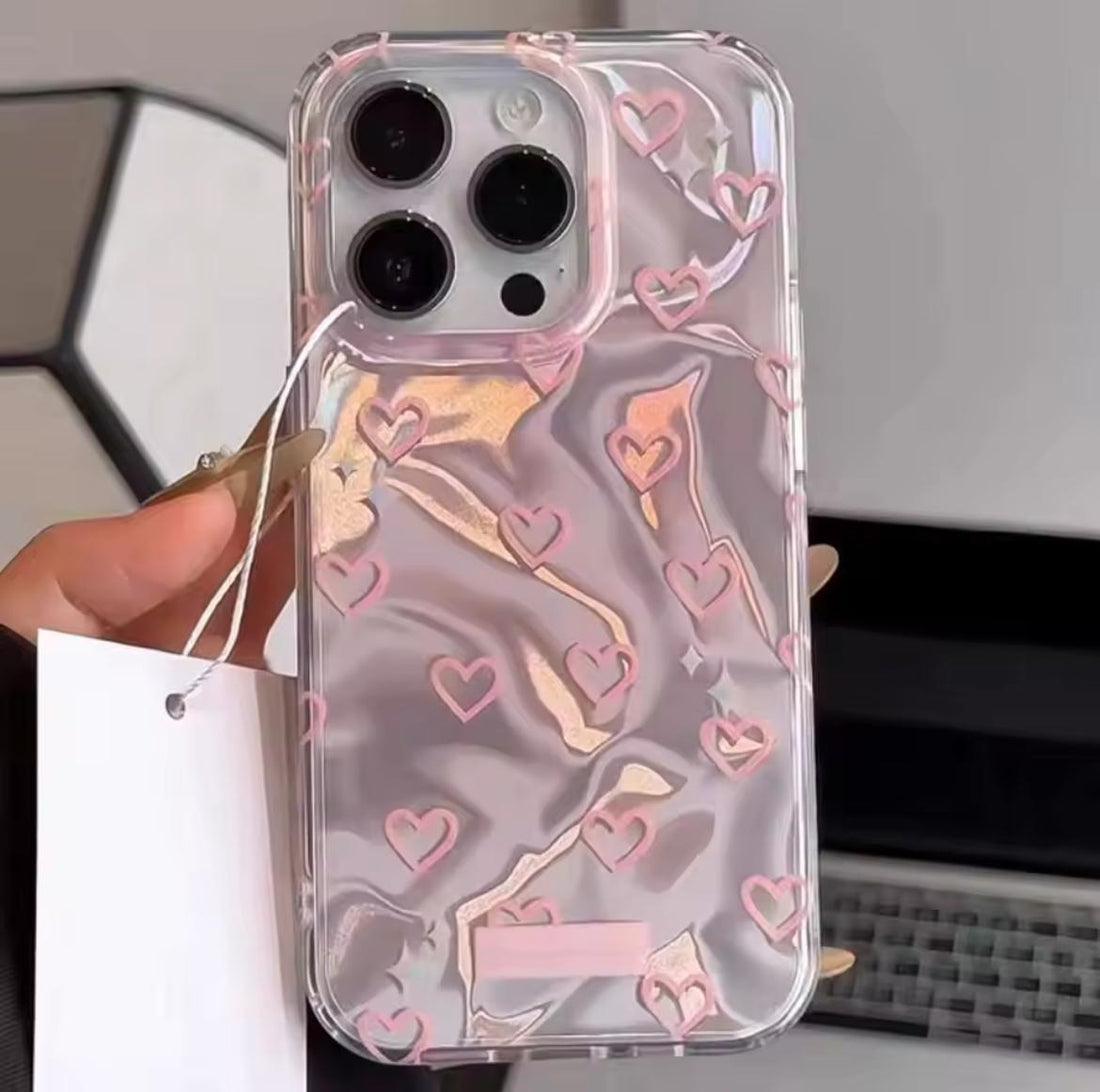Heart Gradient Holographic Premium Case