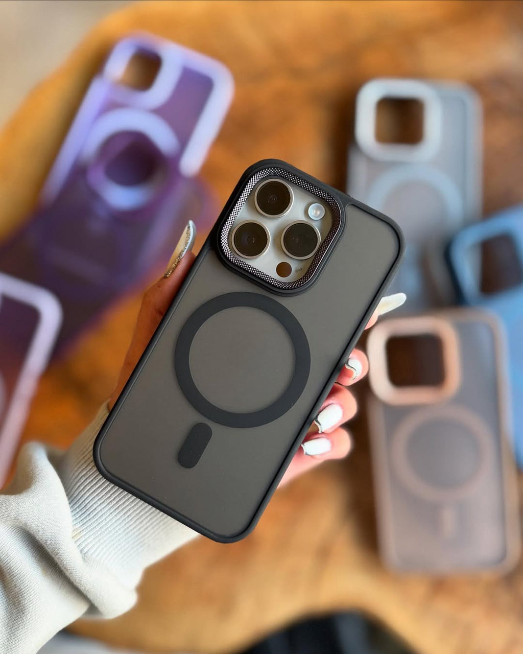 Matte Magsafe Armour Case – Chrome Edition 🔥 FLAT 50% OFF TODAY🔥