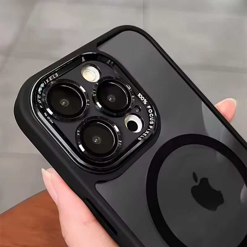 ShockProof Armour Glass Lens Magsafe Supported Case