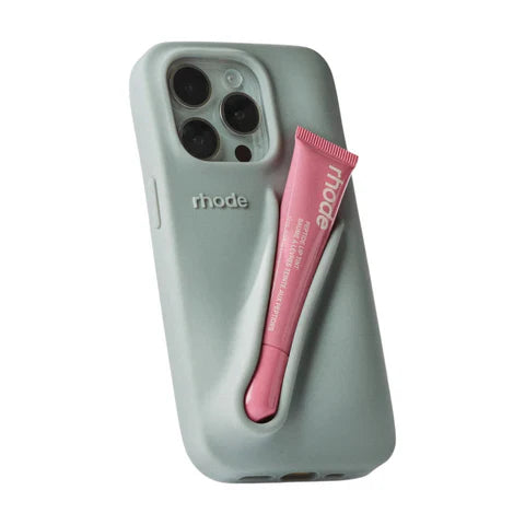 Trendy Rhode Lip SIlicone Case With Original Rhode LipGloss 💄