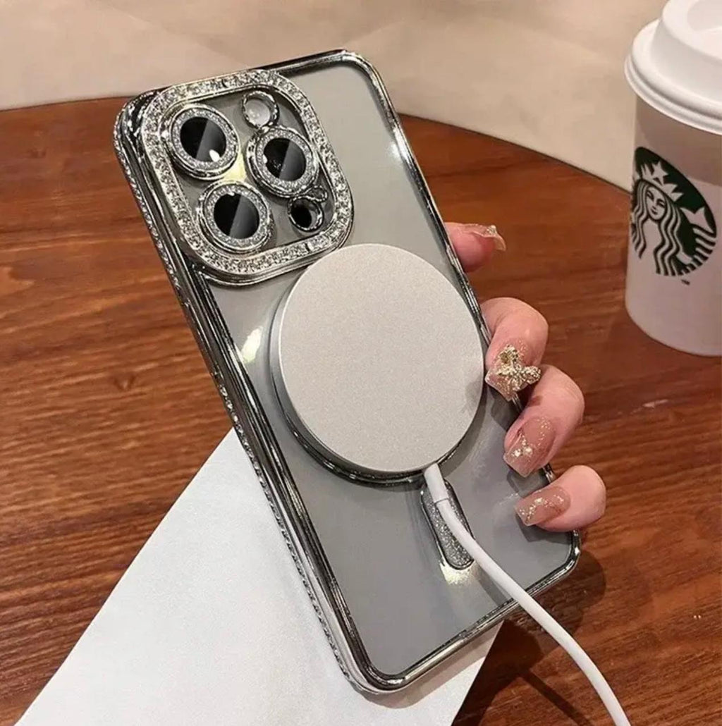 Diamond Bling Stone magsafe Case (FLAT 40% OFF)