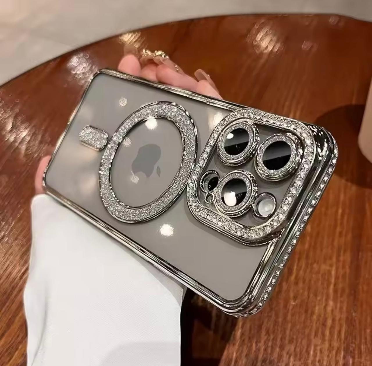 Diamond Bling Stone magsafe Case (FLAT 40% OFF)