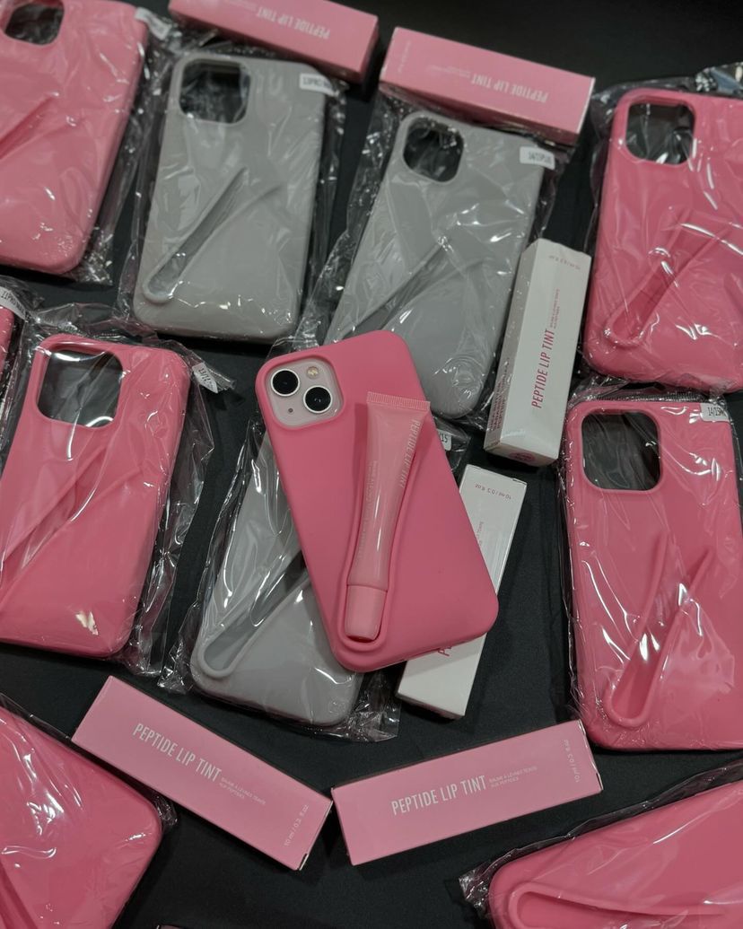 Lip Gloss Holder Case for iPhone 15 Pro Max