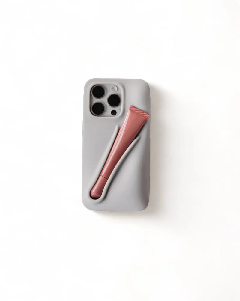 Lip Gloss Holder Case for iPhone 15 Pro Max