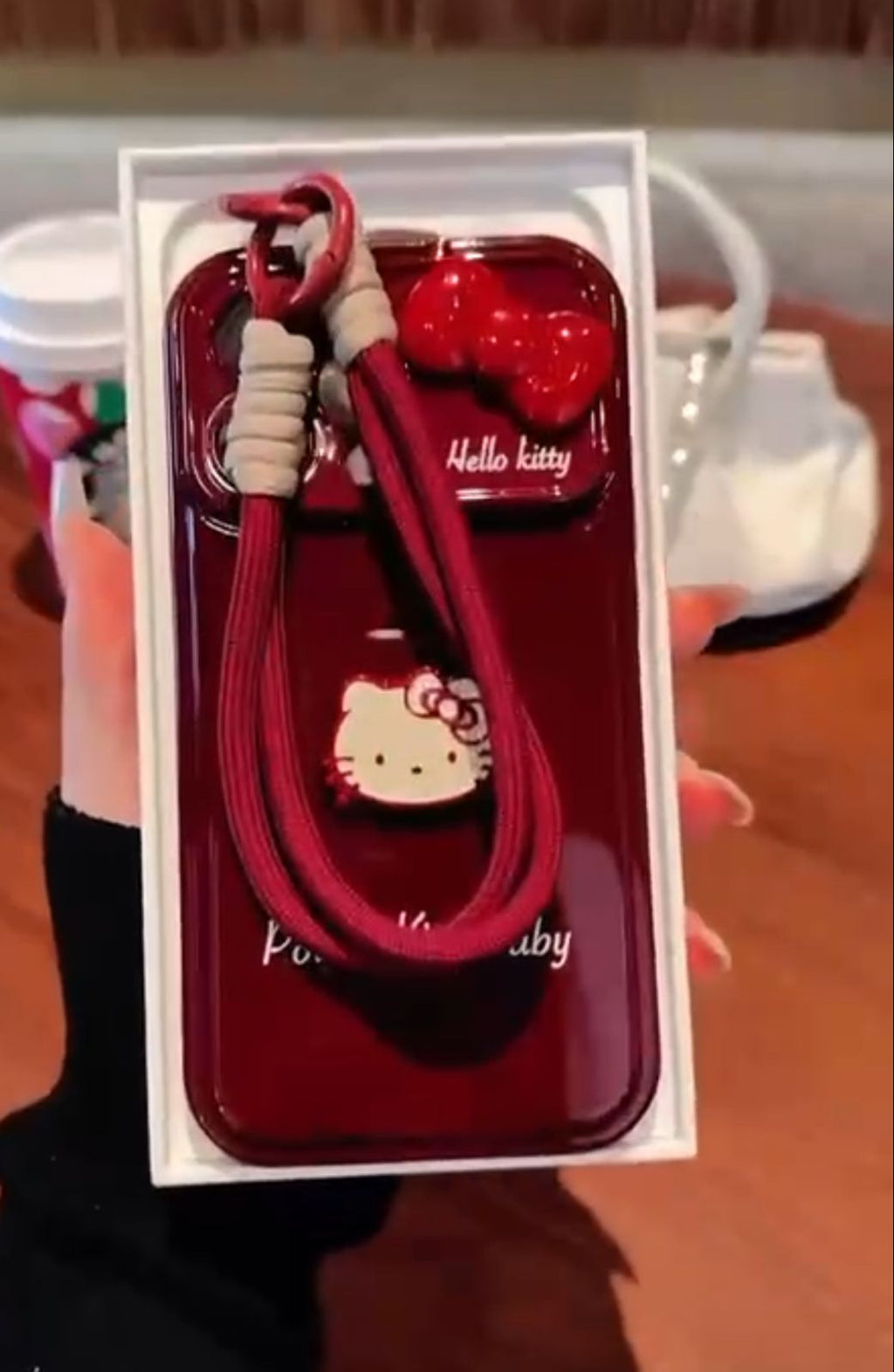 Cute Kitty Mirror Phone Case for iPhone